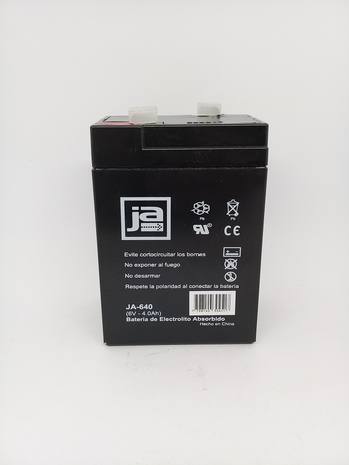 Bateria 6 Volts 4 Amp P/Luz Emergencia