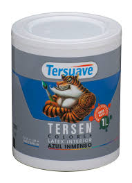 Tersen Latex P/Interiores Azul Inmenso 1Litro