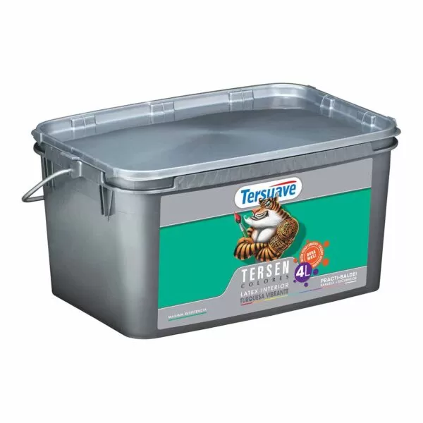 Tersen Latex P/Interiores Turquesa Vibrante    4 Litro
