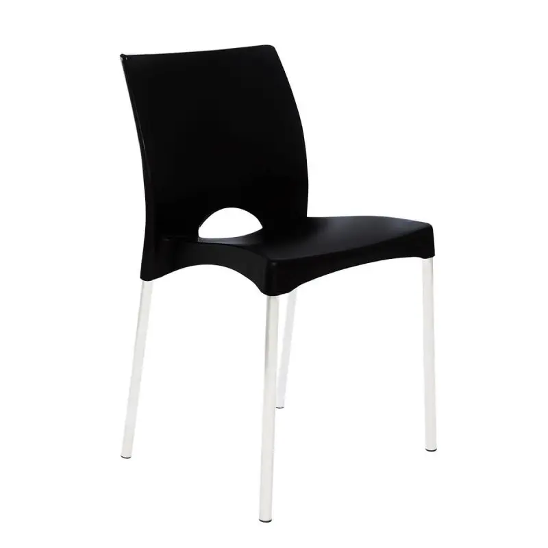 Silla Boston NG Pata Aluminio Asiento Plastico