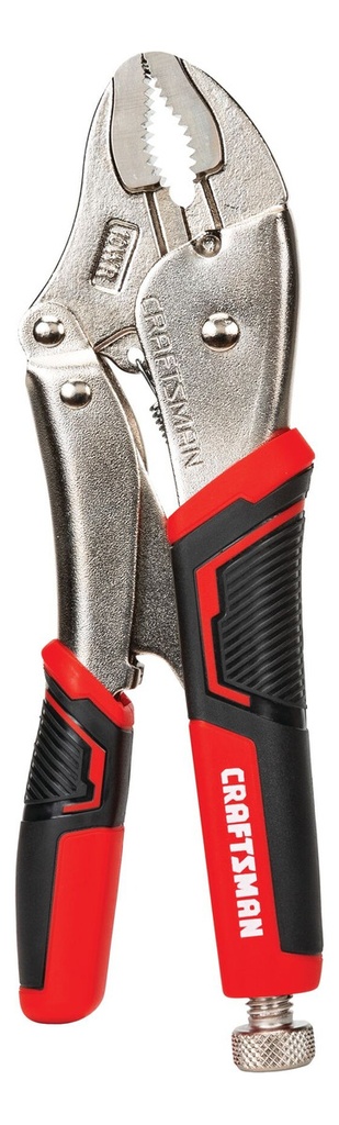 Pinza Craftsman bi material de presión curvo 10"