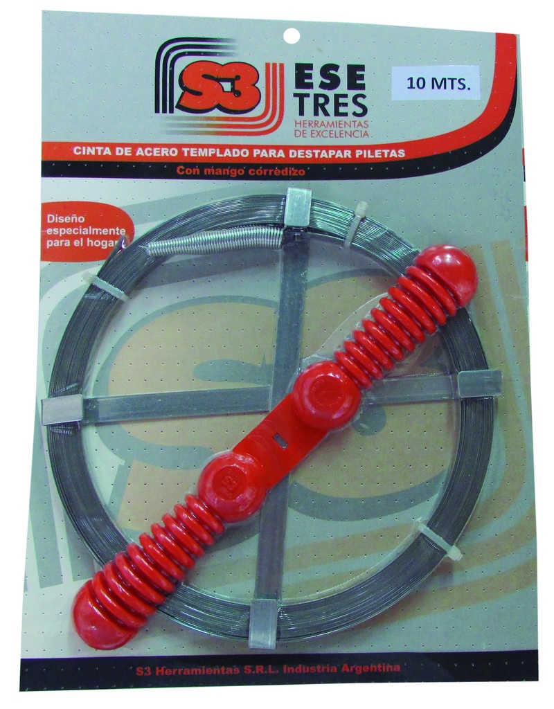 Cinta Para Destapar Piletas X10Mts