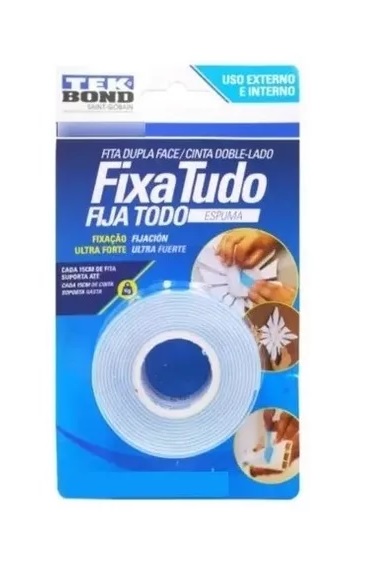 Cinta Doble Faz Espumada 24mmx1.5mts