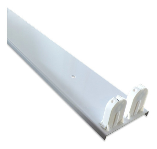 Liston Para Led T 2X18W  Blanco Para Tubo Led
