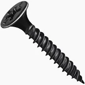 Tornillo Punta Aguja T2 6x1 Negro  $ X Unid