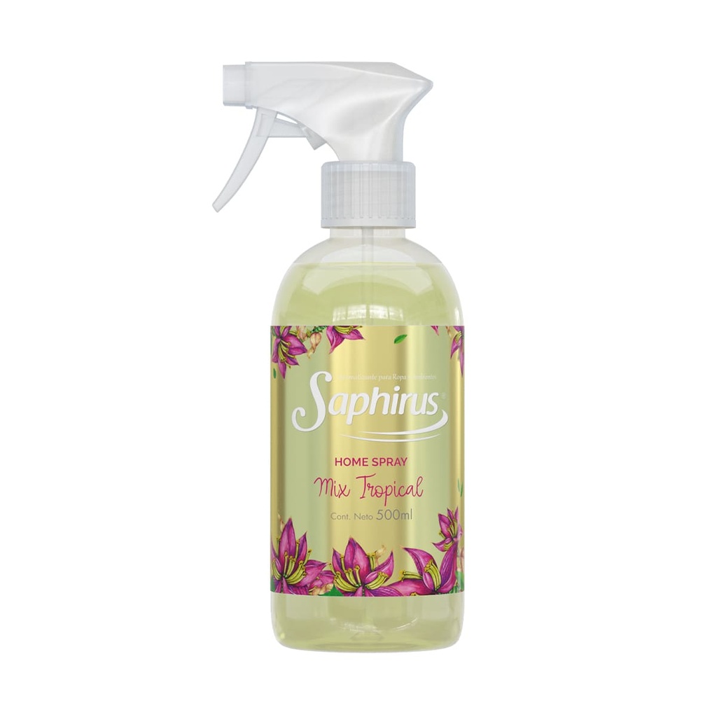 Aromatizante Para Ropa Saphirus Home Mix Tropical 500ml