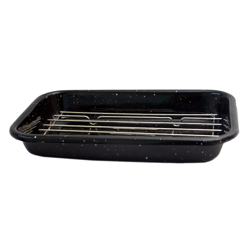 Asadera Enlozada C/Rejilla 27x17C