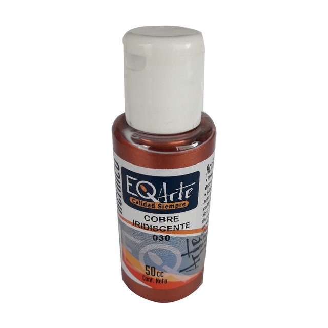 Acrilico Decorativo Cobre Iridiscente 50Cc