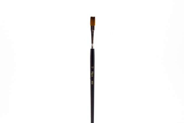 Pincel Quality Chato Fibra Sintetica Mixta Nº 6