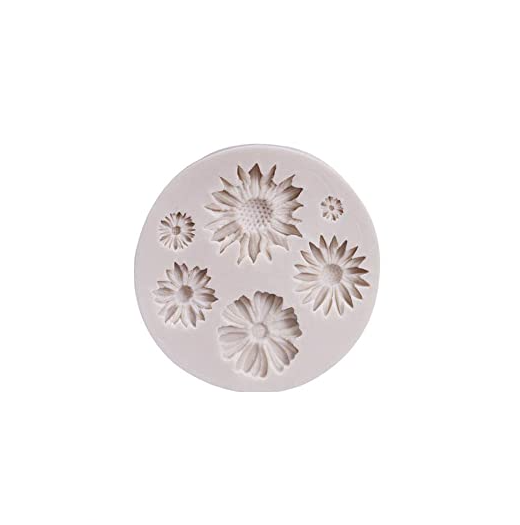 Moldes Resina - Placa Margarita Y Girasol