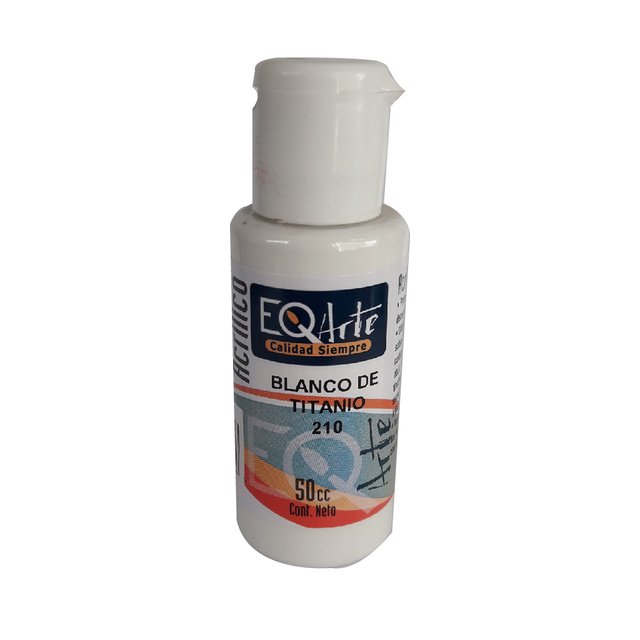 Acrilico Decorativo Blanco De Titanio 150Cc