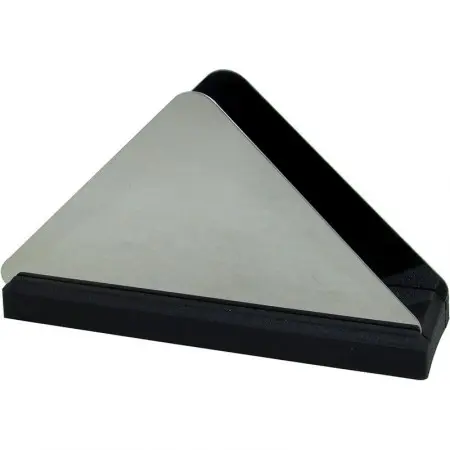 Servilletero Ac. Inox Bse Polip Neg