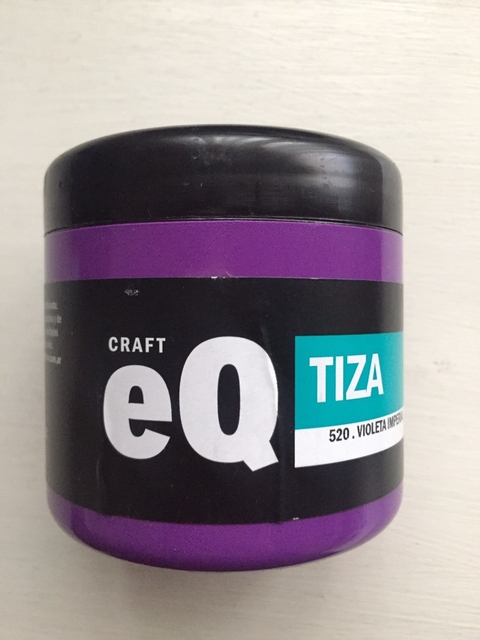 Pintura A La Tiza Violeta Imperial 200cc