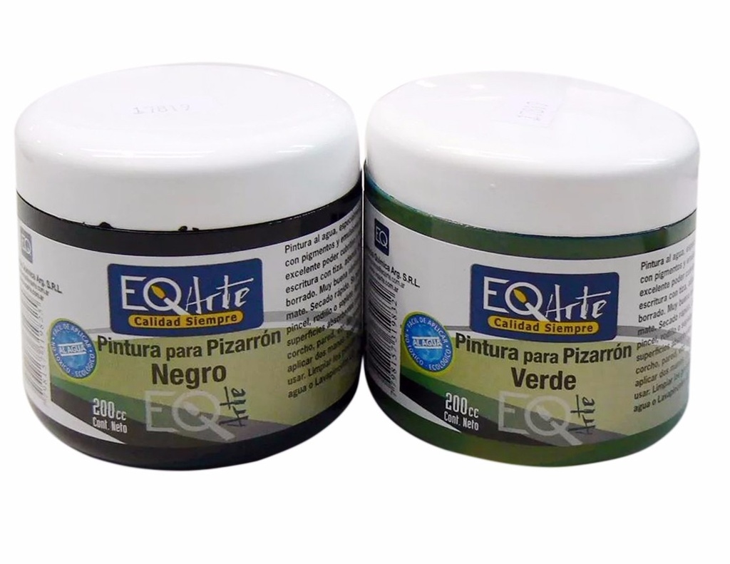 Pintura Para Pizarron Al Agua Negro 200cc
