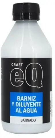 Barniz Y Diluyente Satinado 250cc