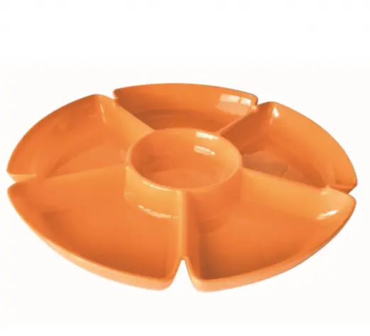 Copetinero Plastico 6 Bocas Blanco