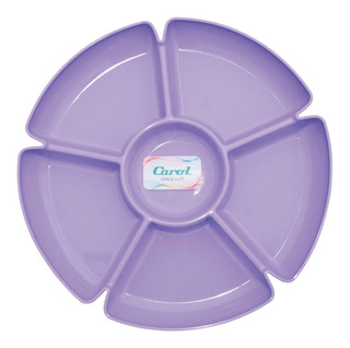 Copetinero Plastico Cristal 6 Bocas