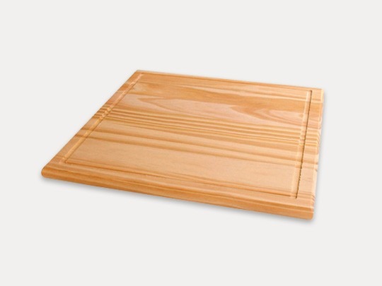 Tabla Madera Maciza Napolitana 39x39