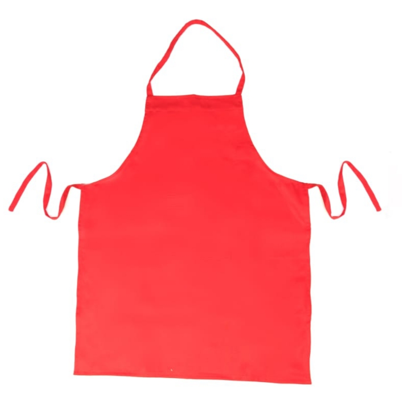 Delantal Pechera Rojo