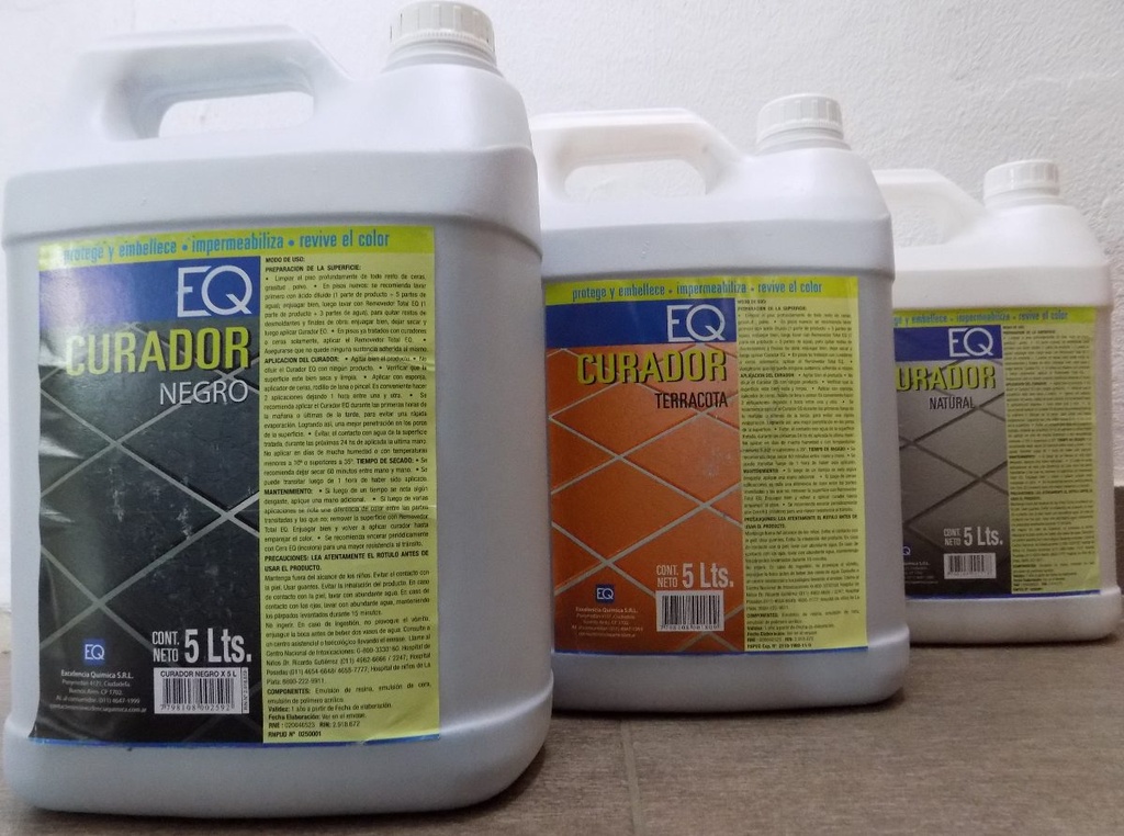 Curador  Negro 5 Litro