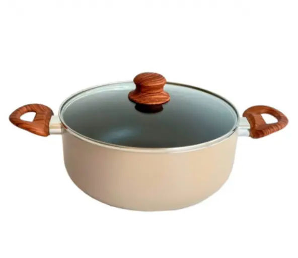 Cacerola Antiadh T/Vidrio D. 20cm