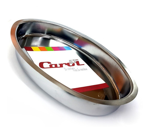 Legumbrera Oval Prof Ac. Inox. Set X3