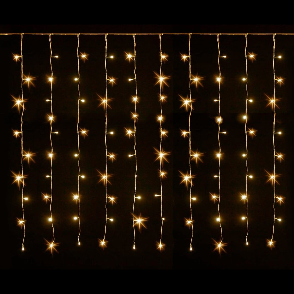 Cortina Luces Led Blancas 3 Mts