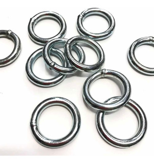 Argollas De Hierro Zincadas 10 X 65