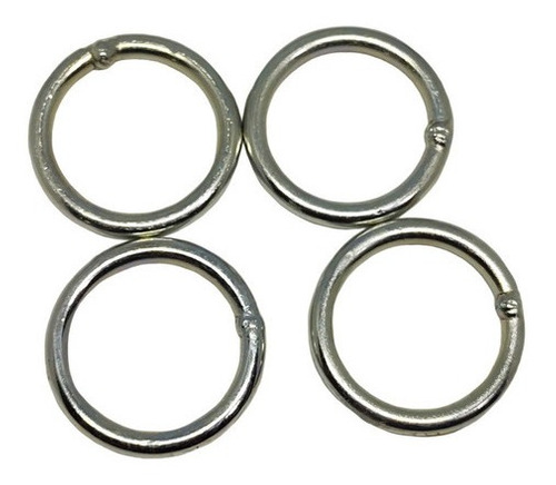 Argollas De Hierro Zincadas 6 X 48