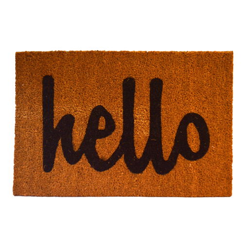 Felpudo 40x60 Coco Dec. Hello