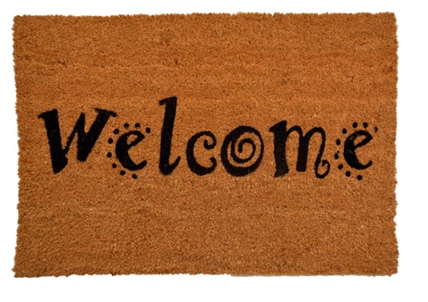 Felpudo 40x60 Coco Dec. Welcome