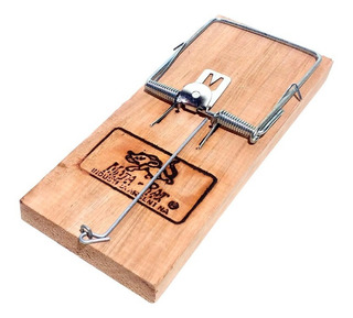 Trampa De Madera Laucha  Mata-Rat