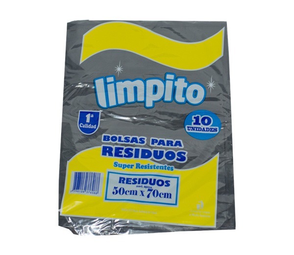 Bolsa De Residuos 50x70  LIMPITO