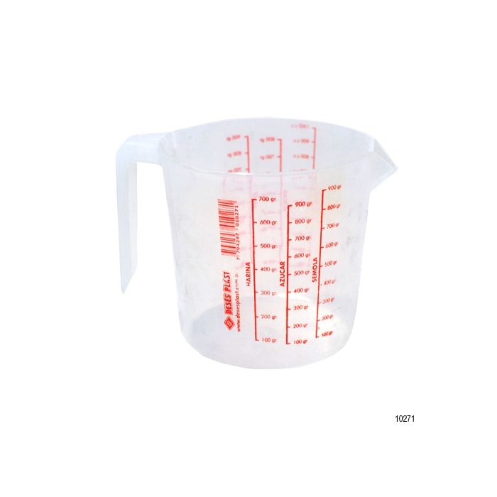 Jarra Plastica Graduada 1L Desesplast 1022