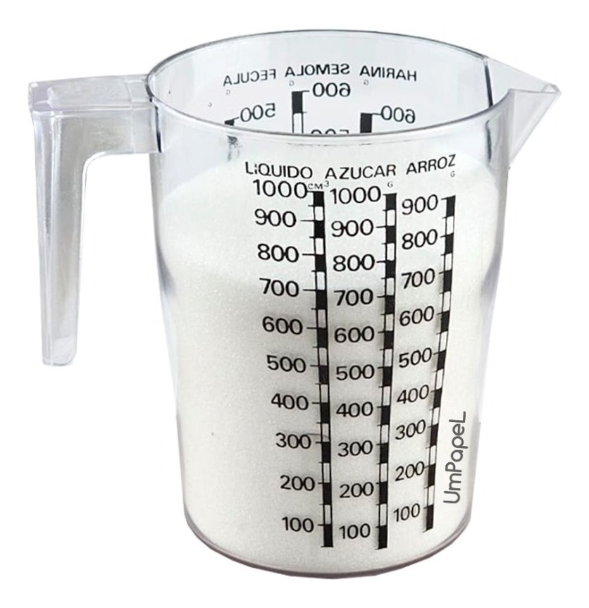 Jarra Plastica Graduada 1Lt