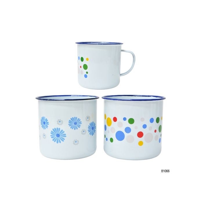 Jarro Enlozado Nº9  Decorado