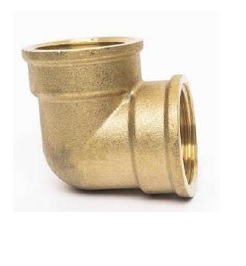 Codo HH 1 1/4  Bronce Rosc-Crom