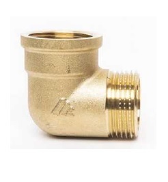 Codo MH 1 1/2 Bronce Rosc-Crom