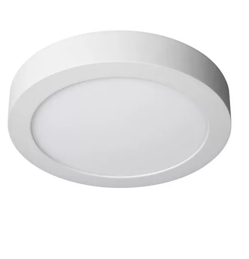 Plafon Led Slim Redondo Base 18W Fria Candela