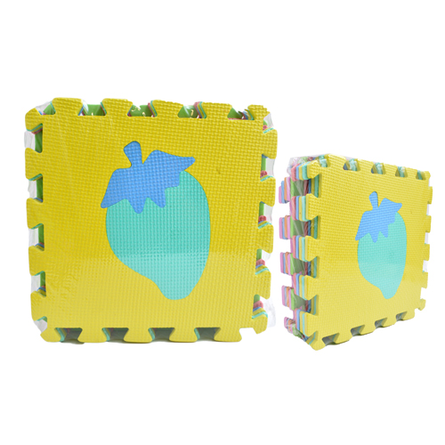 Piso De Goma Eva Encastrable Con Frutas