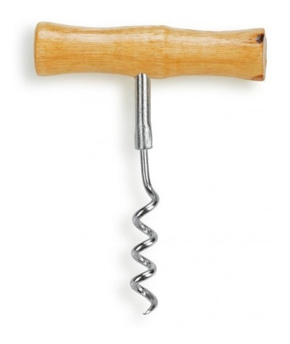 Sacacorcho Tirabuzon Madera