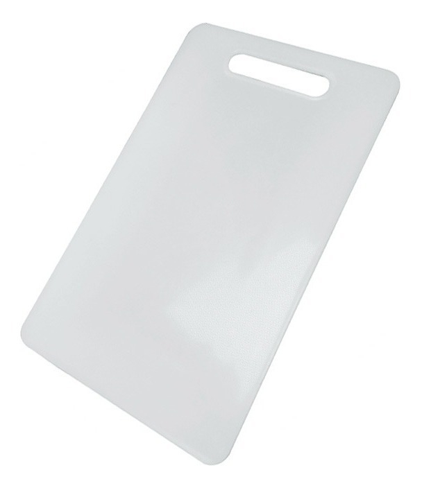 Tabla De Cocina Plastica 30x40cm Blanca