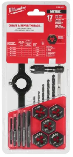 Juego De Machos De Roscar Y Terrajas Met.