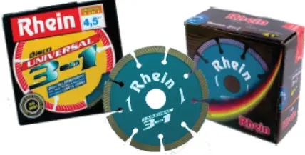 Disco Diamantado 3 En 1 Sg/Tb/C Rhein 4.5 - DISC