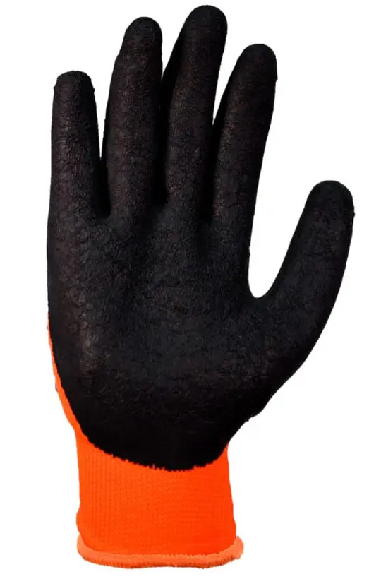 Guante Latex Rugoso Negro T10