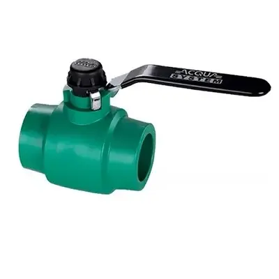 Valvula Esferica C/Manija 90 MM Aquasystem 