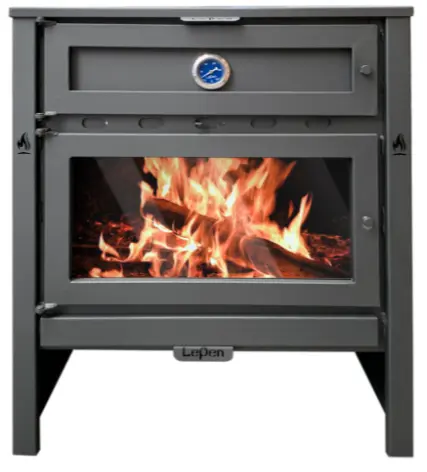 Estufa A Leña 27.000 Calorias C/Horno Premiun