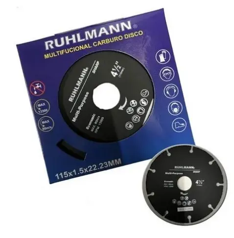 Disco De Corte Multimaterial Ruhlmann 115 Mm