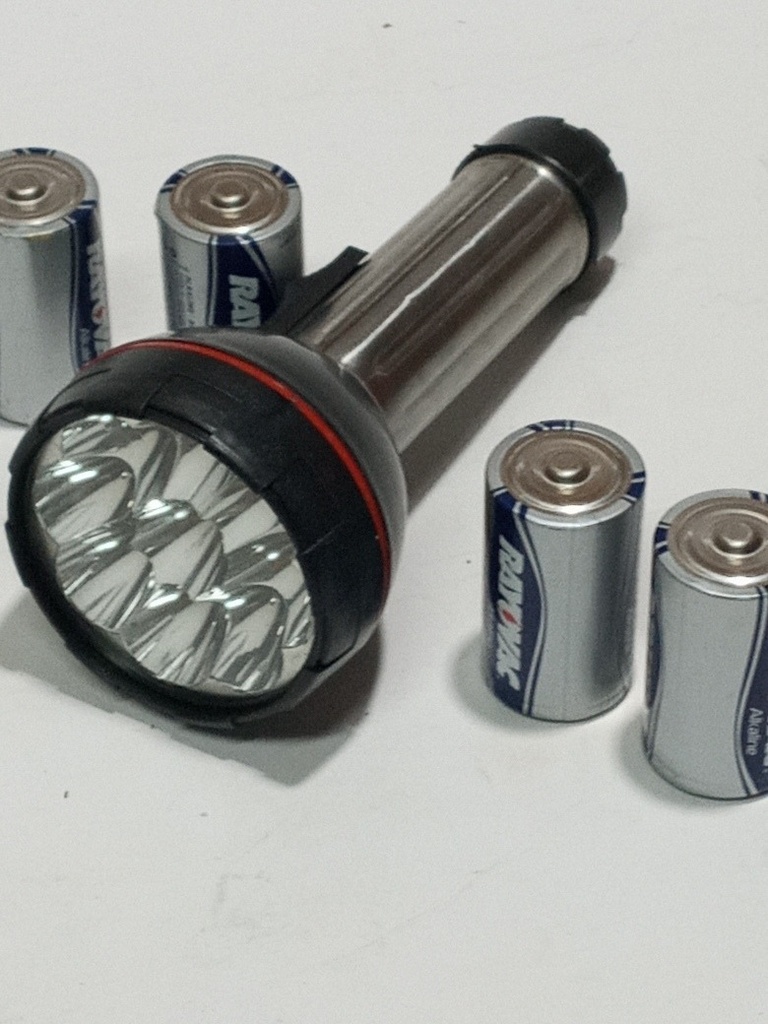 Linterna Recargable 9 Leds