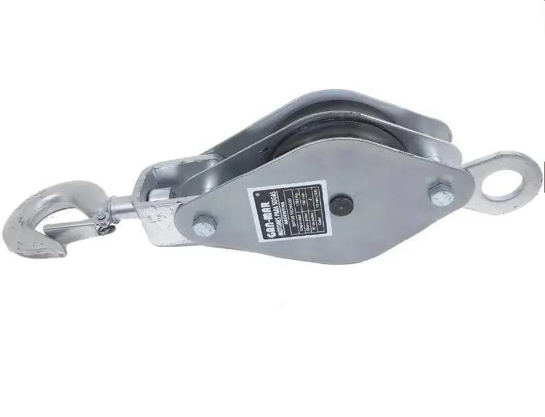 Polea simple con gancho 1TN